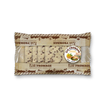 Festi-Fromage à la Moutarde 120g pour burger et sandwich - 4 tranches de 30g