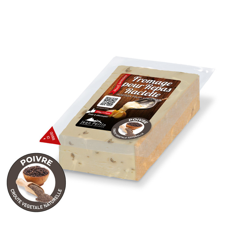 Lingotin pour raclette au poivre 175g Lingotin pour raclette au poivre 175g