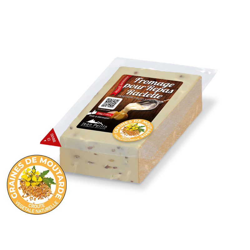 Lingotin pour raclette à la moutarde 175g Lingotin pour raclette à la moutarde 175g