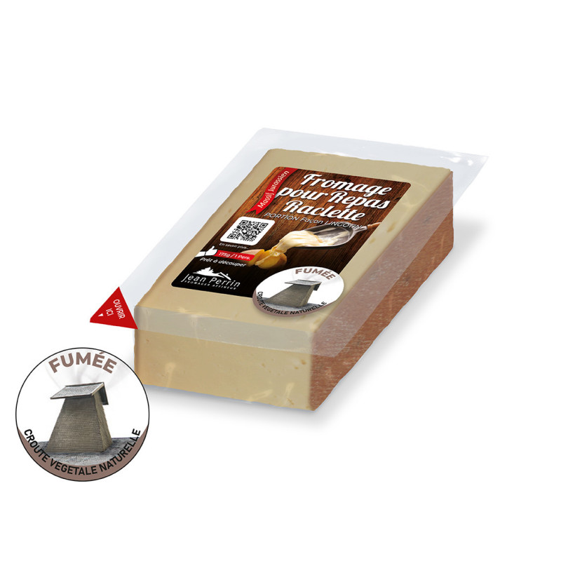 Lingotin pour raclette fumé au feu de bois 175g Lingotin pour raclette fumé au feu de bois 175g