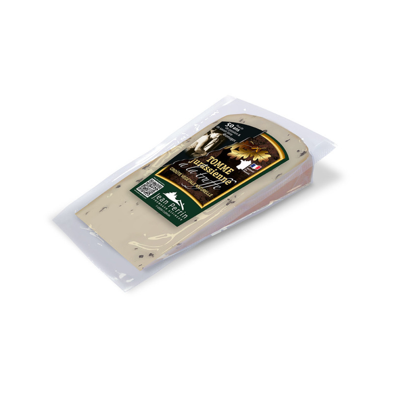 Tomme à la Truffe - Mini portion de 100g thermosouple Tomme à la Truffe - Mini portion de 100g thermosouple