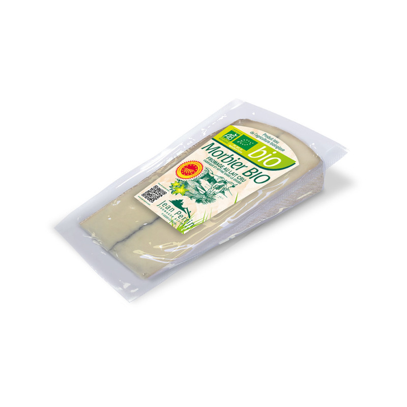 Morbier AOP bio - Mini portion de 100g thermosouple Morbier AOP bio - Mini portion de 100g thermosouple