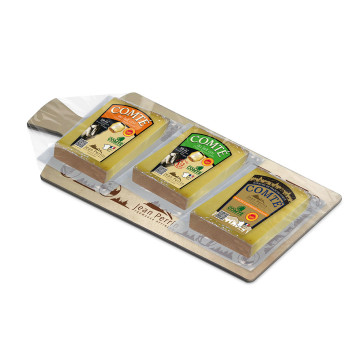 La planche du Fromager n°XXIII 300g (Comté 6m-Comté 12m-Comté 24m)