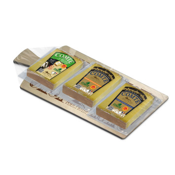 La planche du Fromager n°XXIV 300g (Comté 12m-Comté 24m-Comté 36m)