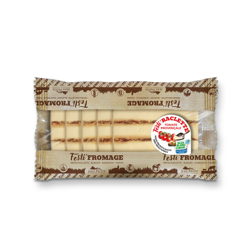 Festi-raclette à la Tomate provençale 150g - 5 tranches de 30g