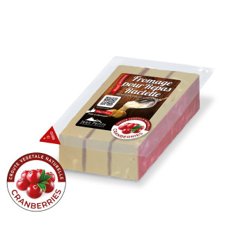Lingotin pour raclette aux Cranberries 175g