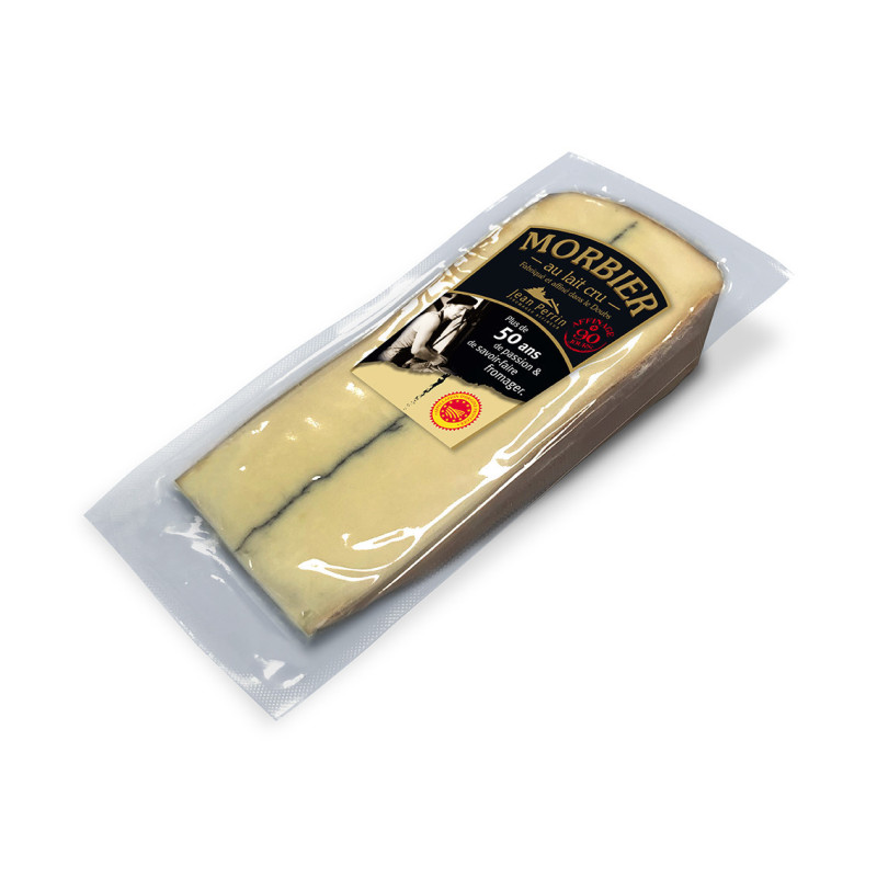 Morbier AOP au lait cru affinage 90 jours - Portion thermosouple de 200g