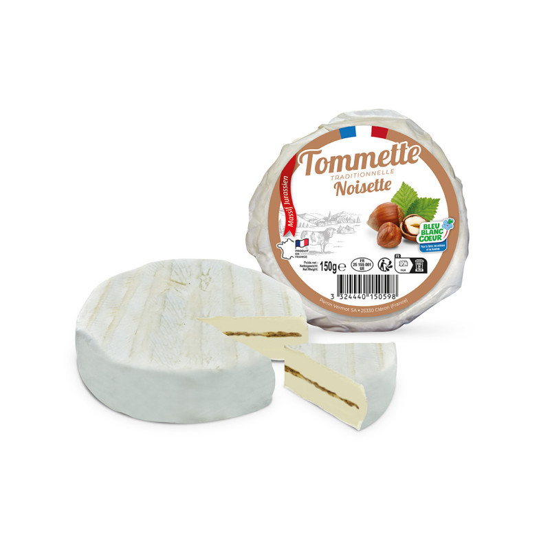 Tommette aux Noisettes 150g