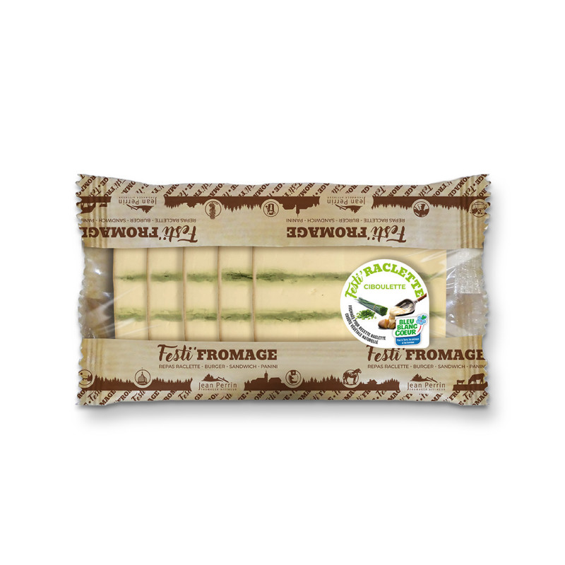 Festi-raclette à la Ciboulette 150g - 5 tranches de 30g