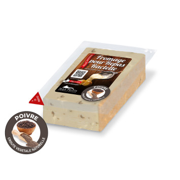 Lingotin pour raclette au poivre 175g