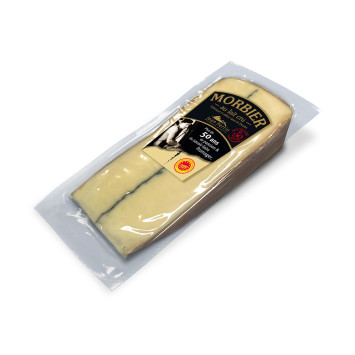 Morbier AOP au lait cru affinage 90 jours - Portion thermosouple de 200g
