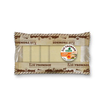 Festi-Fromage de Comté 6 mois 120g pour burger et sandwich - 4 tranches de 30g