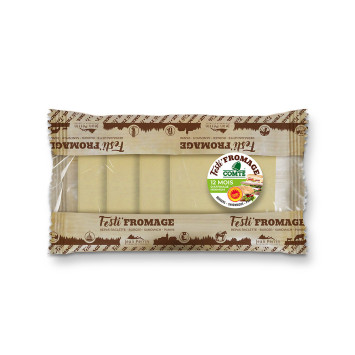 Festi-Fromage de Comté 12 mois 120g pour burger et sandwich - 4 tranches de 30g