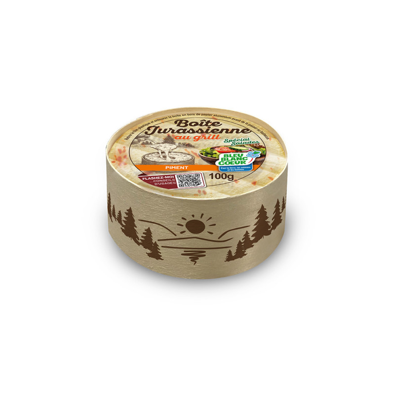 BOITE JURASSIENNE GRILL PIMENT 100G