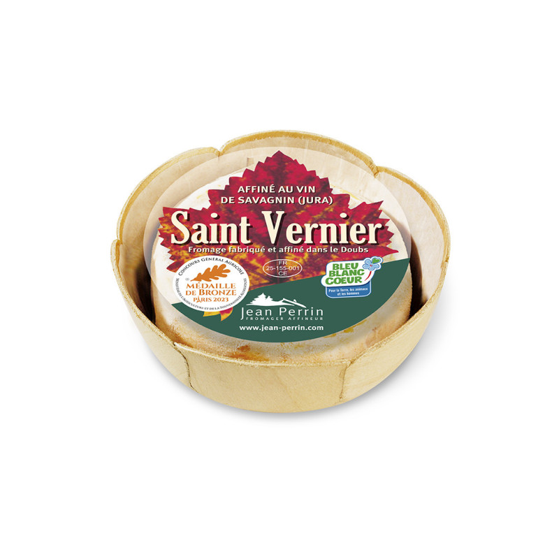 Saint Vernier affiné au Vin d'Arbois 150g