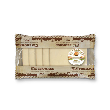 Festi-Fromage Nature 120g pour burger et sandwich - 4 tranches de 30g