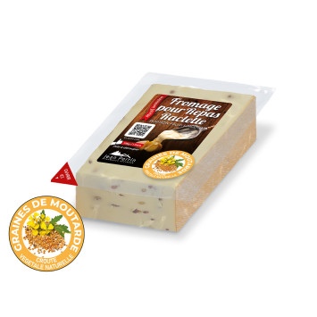Lingotin pour raclette à la moutarde 175g